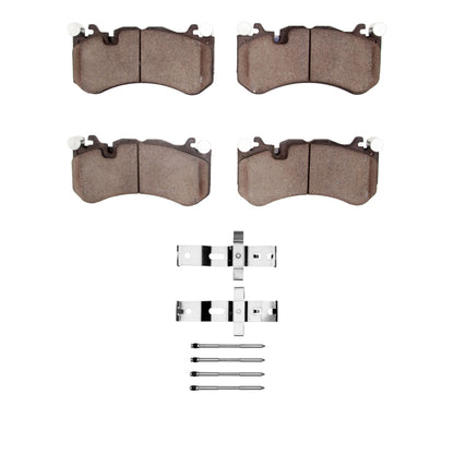 R1 Concepts R1 2008-2011 Mercedes-Benz SL600 Front R1 Optimum OE Pads & Hardware Kit