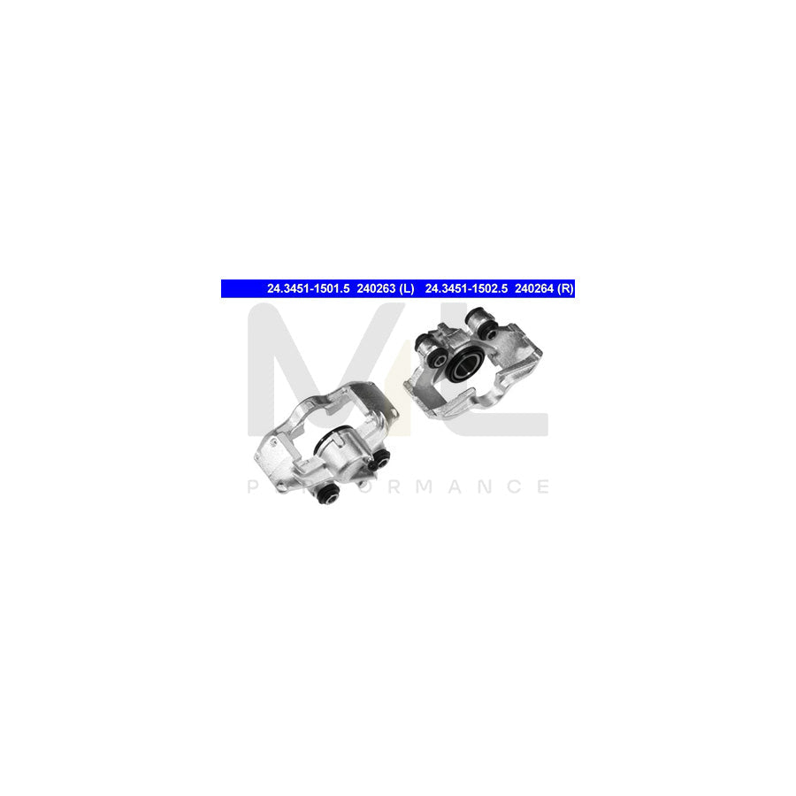 ATE 24.3451-1501.5 Brake Caliper without holder