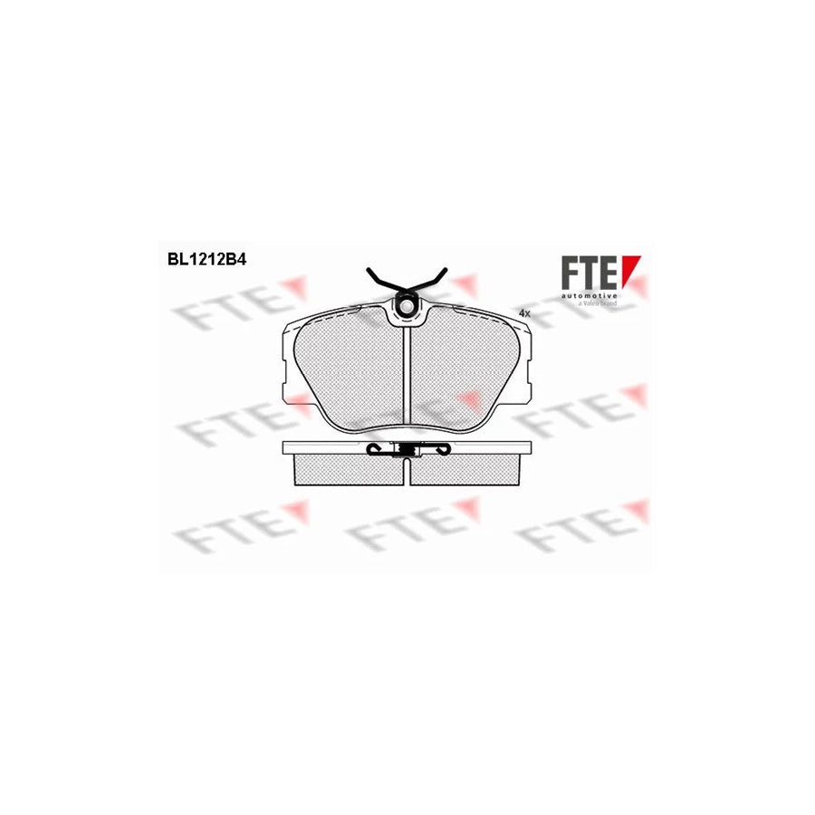 FTE Bl1212B4 Brake Pad Set