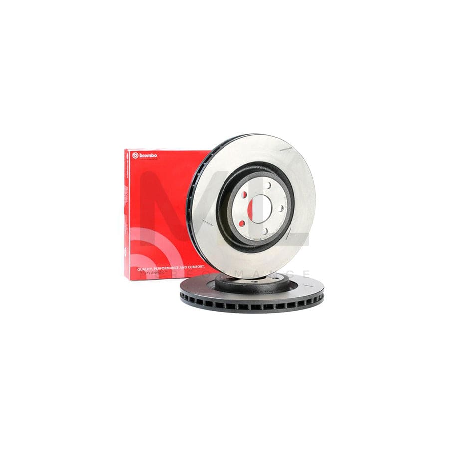 BREMBO 09.N246.21 Brake Disc for JEEP Grand Cherokee IV (WK, WK2) Internally Vented, Slotted, Coated, High-carbon | ML Performance Car Parts