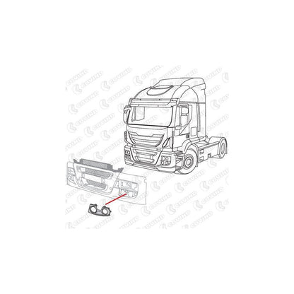 Covind 580/ 89 Holder, Fog Light