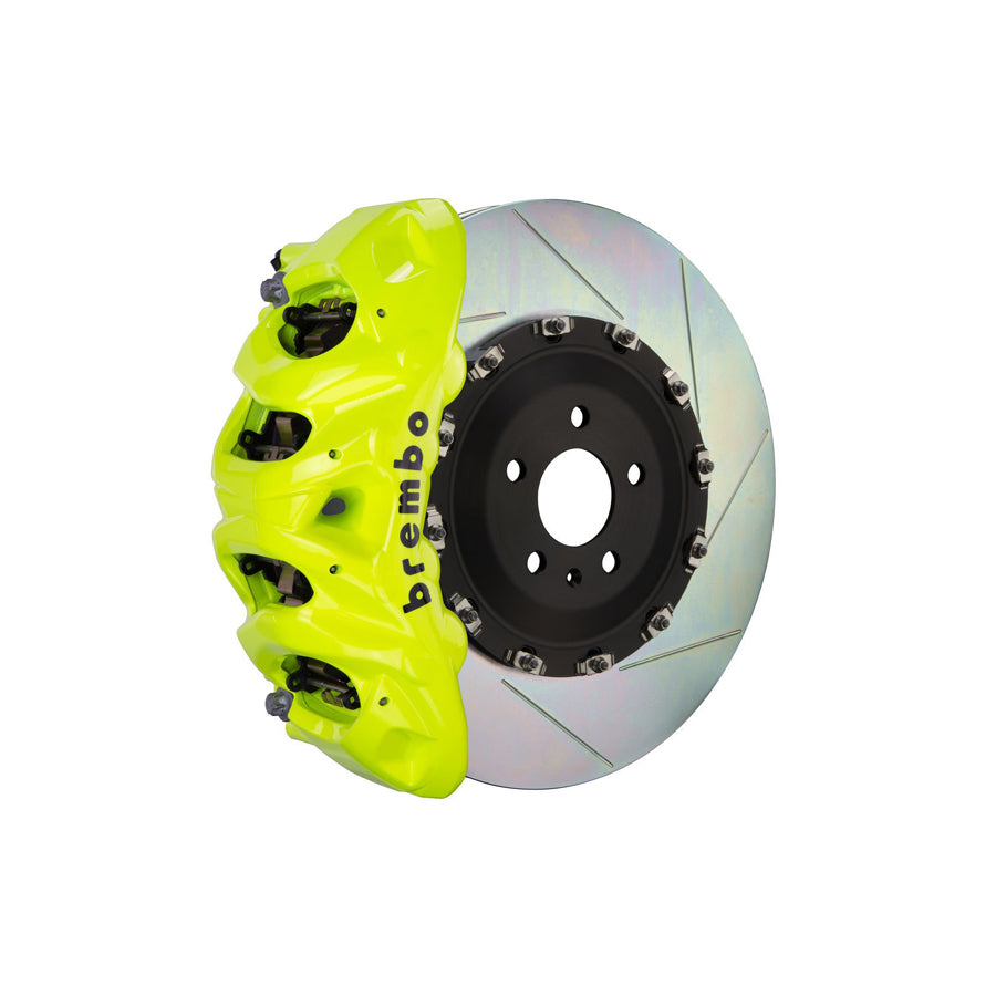 Brembo 1Q2.9610A Land Rover Range Rover Front GT 8-Pistons Slotted 2-piece Big Brake Kit 412x38mm