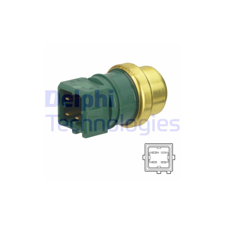 Delphi Ts10487 Sensor, Coolant Temperature