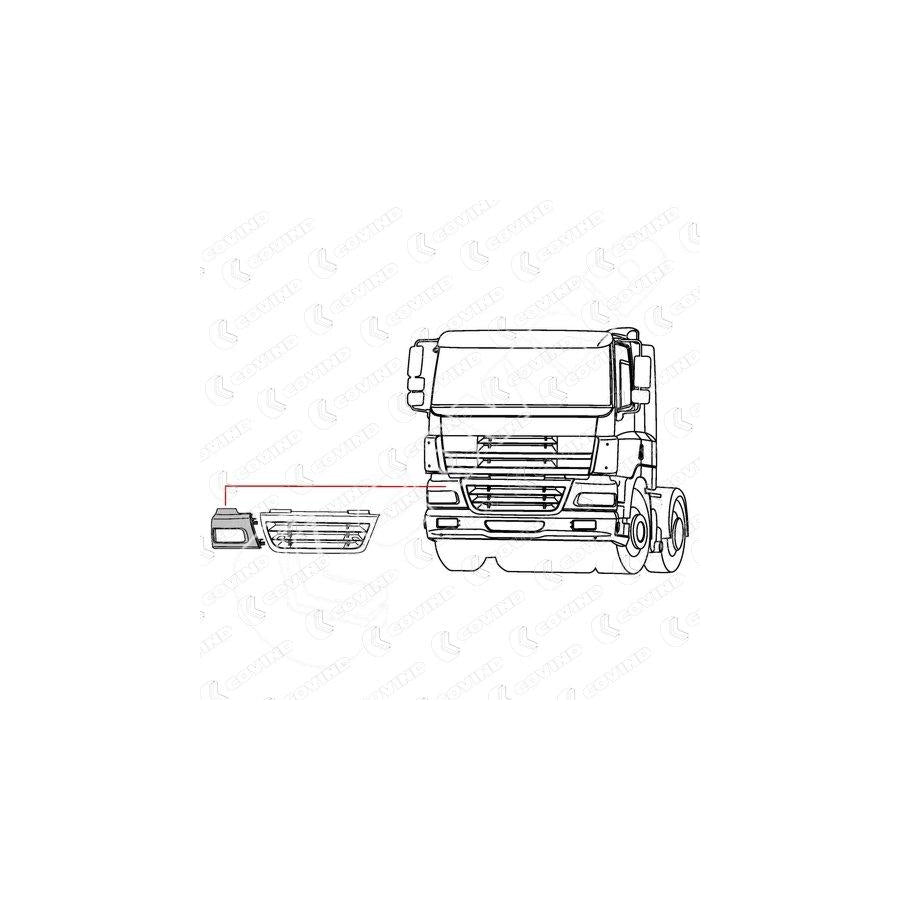 Covind Cf0/ 94 Housing, Headlight