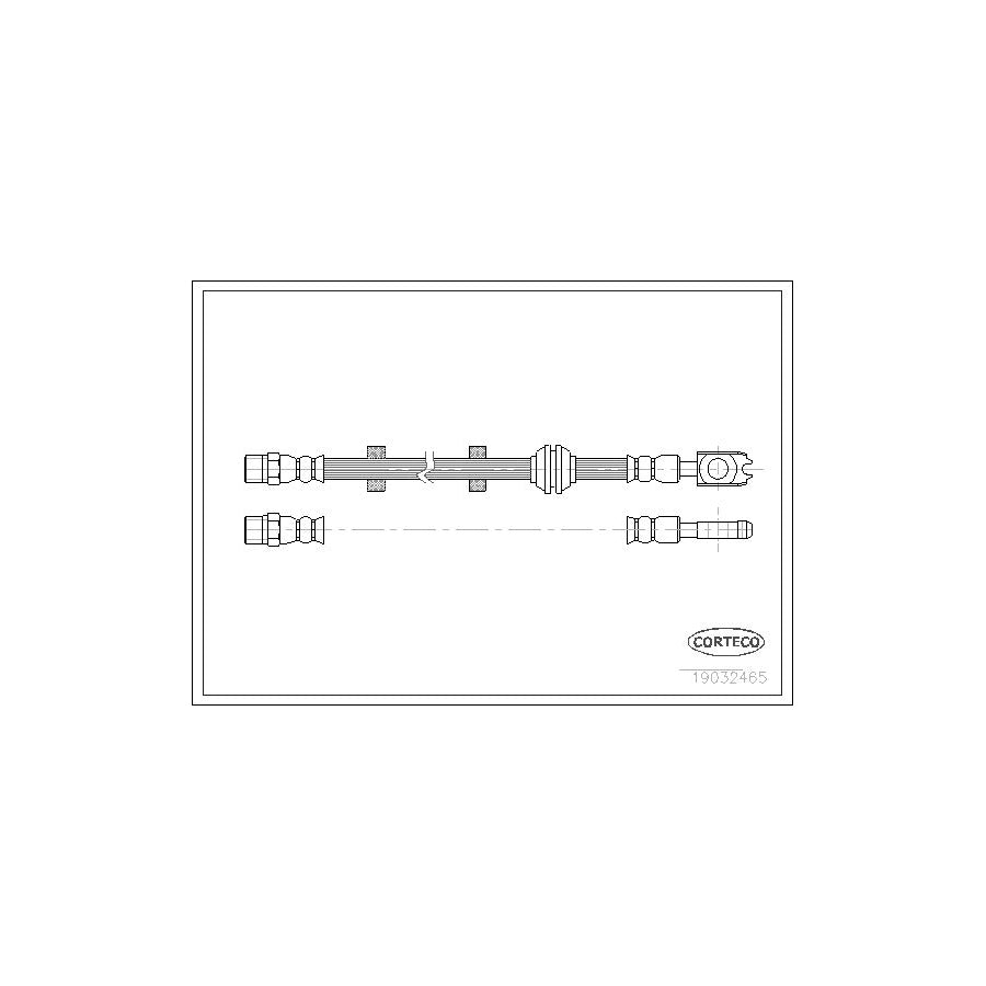 Corteco 19032465 Brake Hose