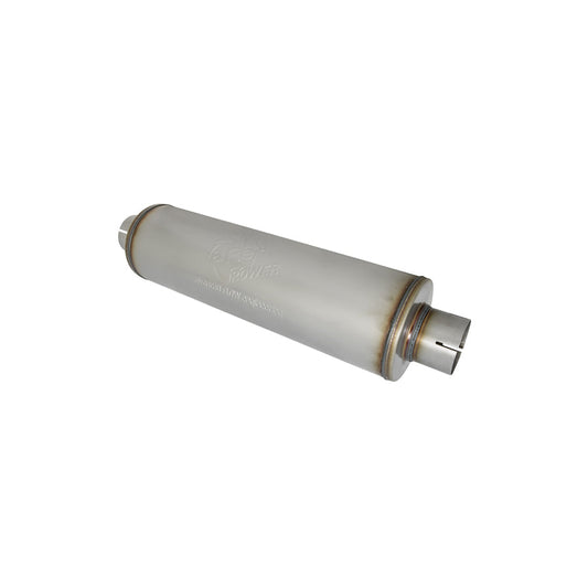  aFe 49M00024 3-1/2 IN ID Center/Center x 7 IN Dia. x 24 IN L - Round Body Muffler  | ML Performance US Car Parts