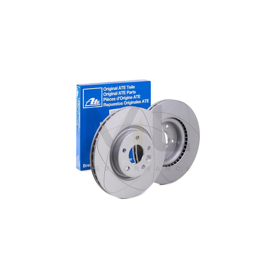 ATE PowerDisc 24.0325-0162.1 Brake Disc Vented, Coated, High-carbon  - 1 piece