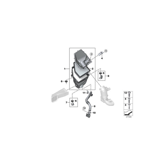 Genuine BMW 13718591829 G16 G30 G12 Union (Inc. 840dX, 630d & 740dX) | ML Performance US