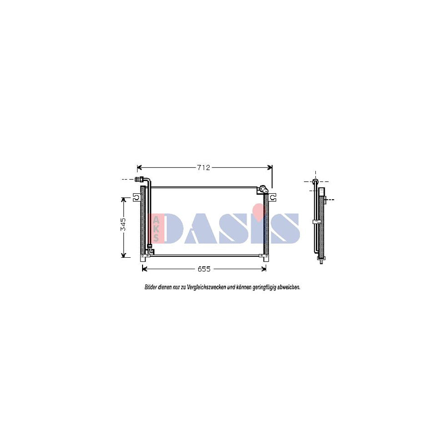 AKS Dasis 072006N Air Conditioning Condenser