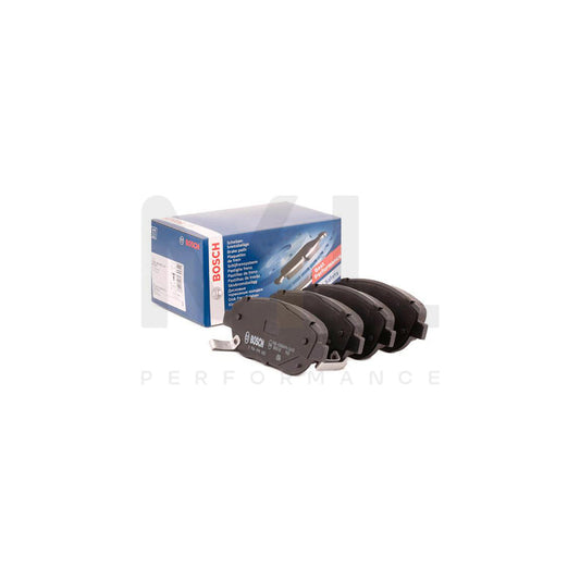 Bosch 0986494682 Brake Pad Set With Acoustic Wear Warning, With Anti-Squeak Plate BP1677 | ML Performance Car Parts