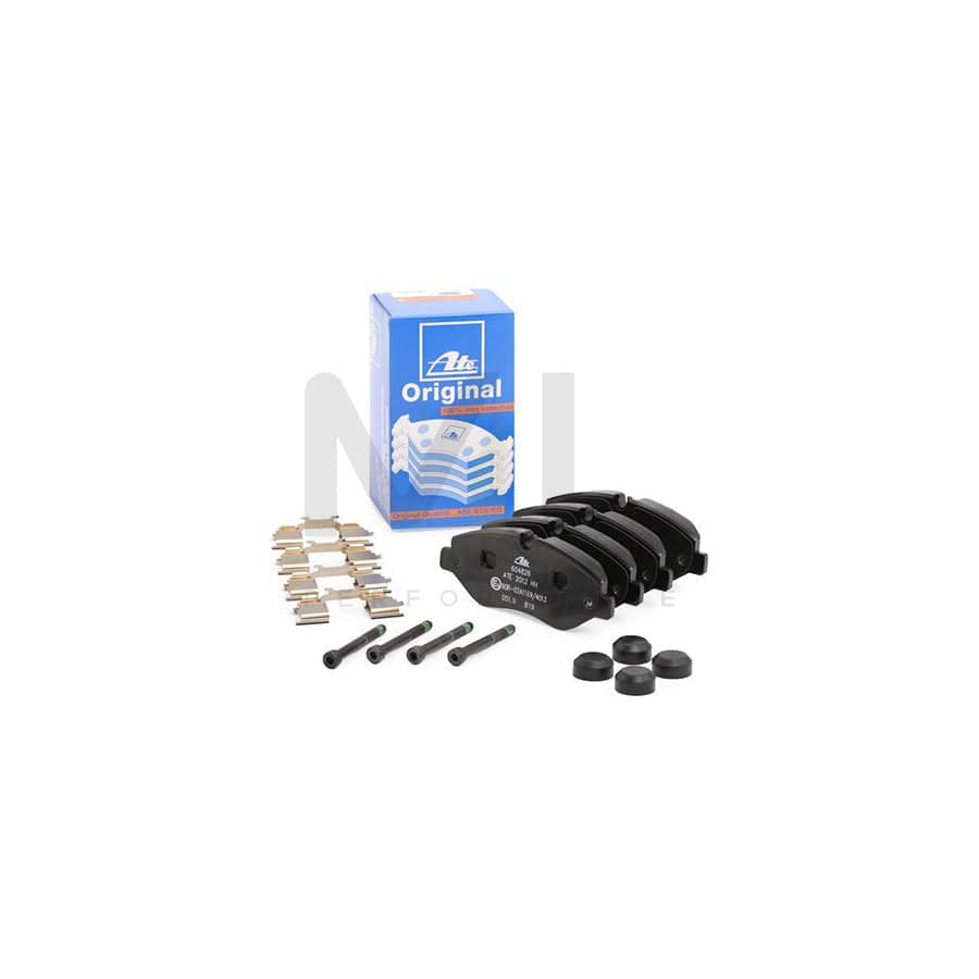 ATE 13.0460-4826.2 Brake pad set excl. wear warning contact, prepared for wear indicator, with brake caliper screws, with accessories, with sliding plate