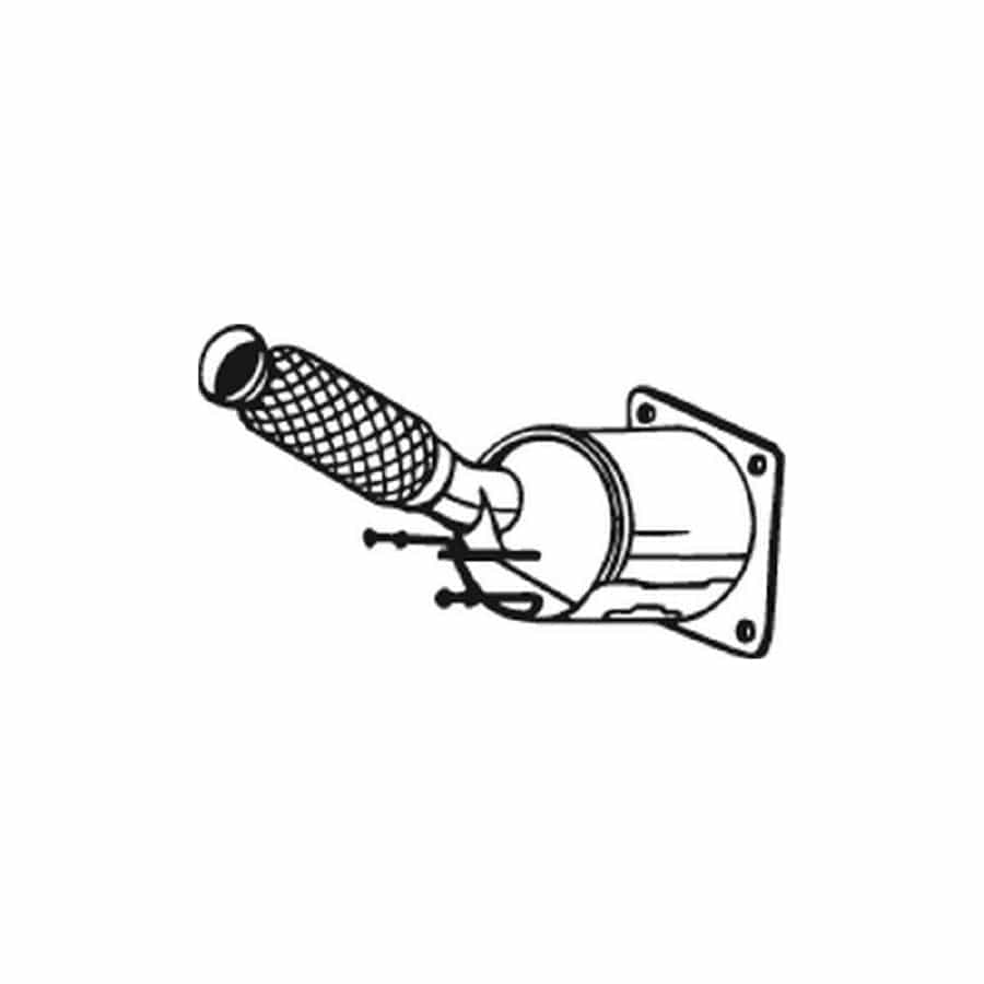 Bosal 090-544 Catalytic Converter for Peugeot 407