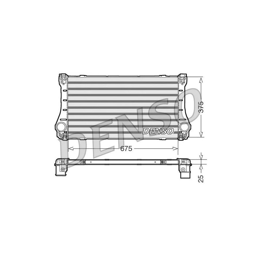 DENSO DIT50005 Intercooler