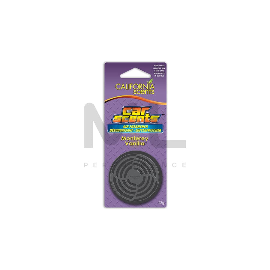California Scents Car Air Freshener - Monterey Vanilla