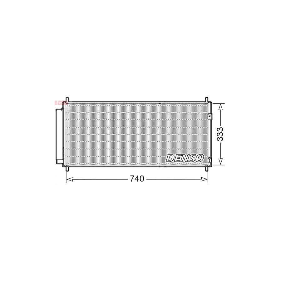 DENSO DCN40030 Air Conditioning Condenser