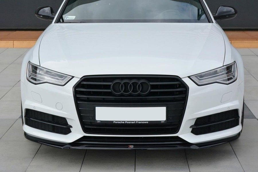 Maxton Design Audi S6 / A6 S-Line C7 FL Front Splitter V.1