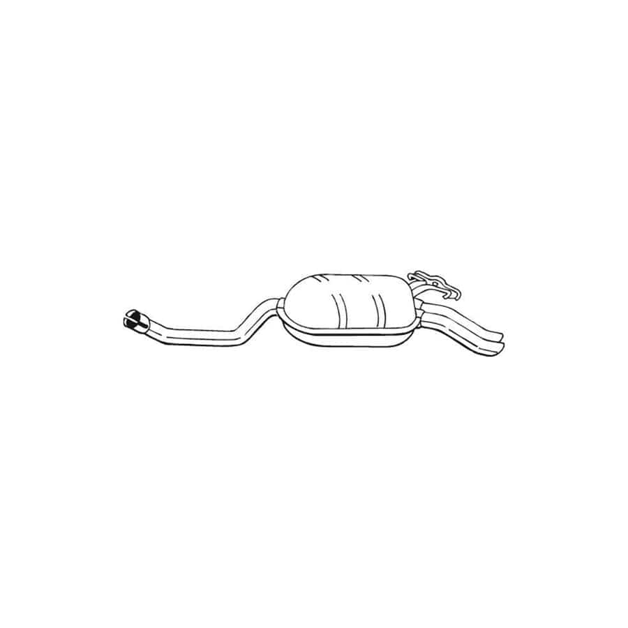 Bosal 278-195 Rear Silencer