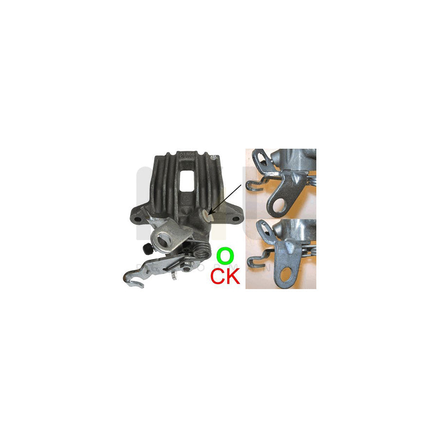 TEXTAR 38048500 Brake Caliper without holder | ML Performance Car Parts