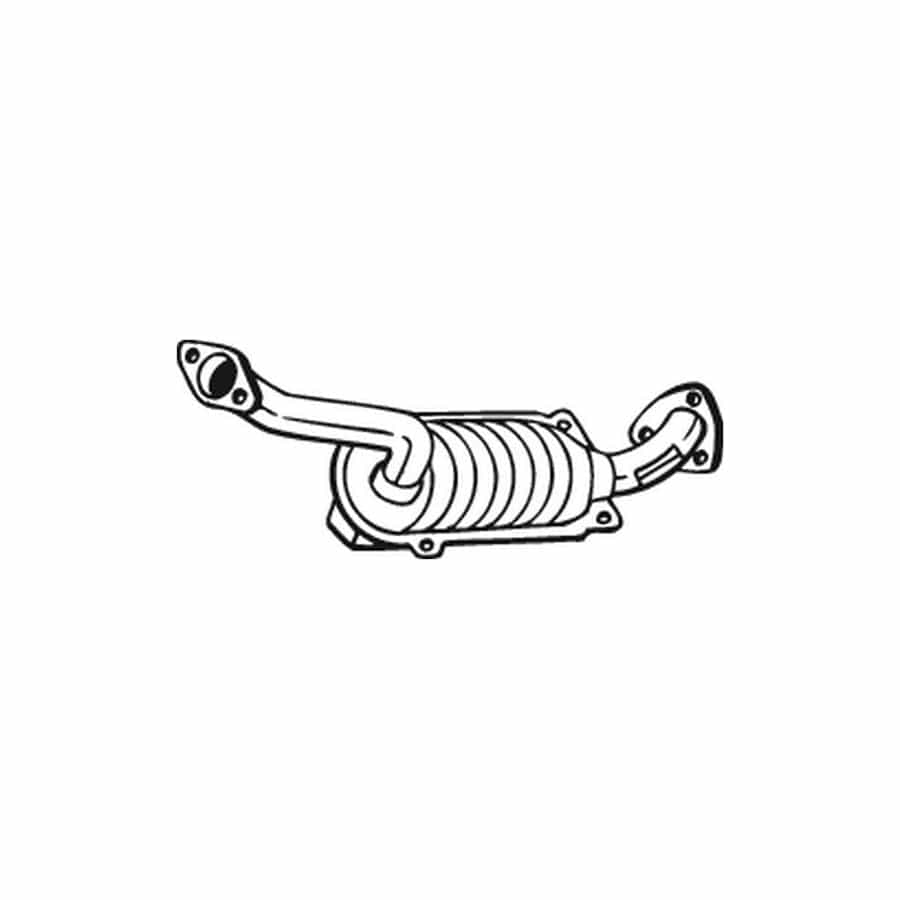Bosal 090-591 Catalytic Converter for Honda CIVIC VIII Hatchback (Fn, Fk)