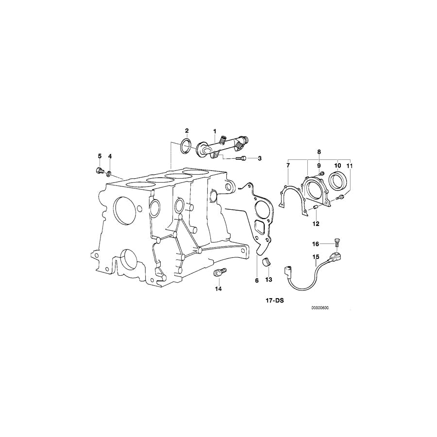 Genuine BMW 11119066931 E34 Gasket Set Engine Block Asbesto Free (Inc. 518i) | ML Performance US Car Parts