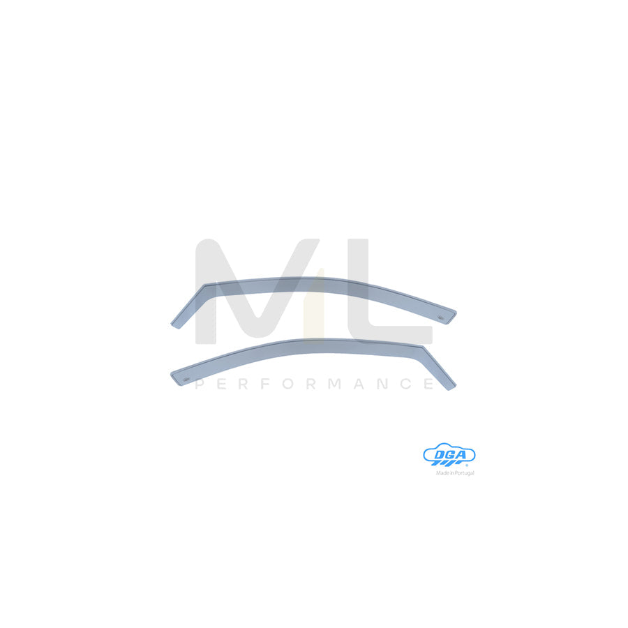DGA 22113 Wind deflectors for SKODA OCTAVIA Arrow direction, Front, inner
