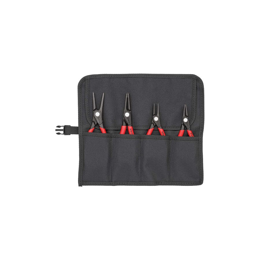 Knipex KPX001957 Precision Circlip Pliers Set in Roll, 4 Piece