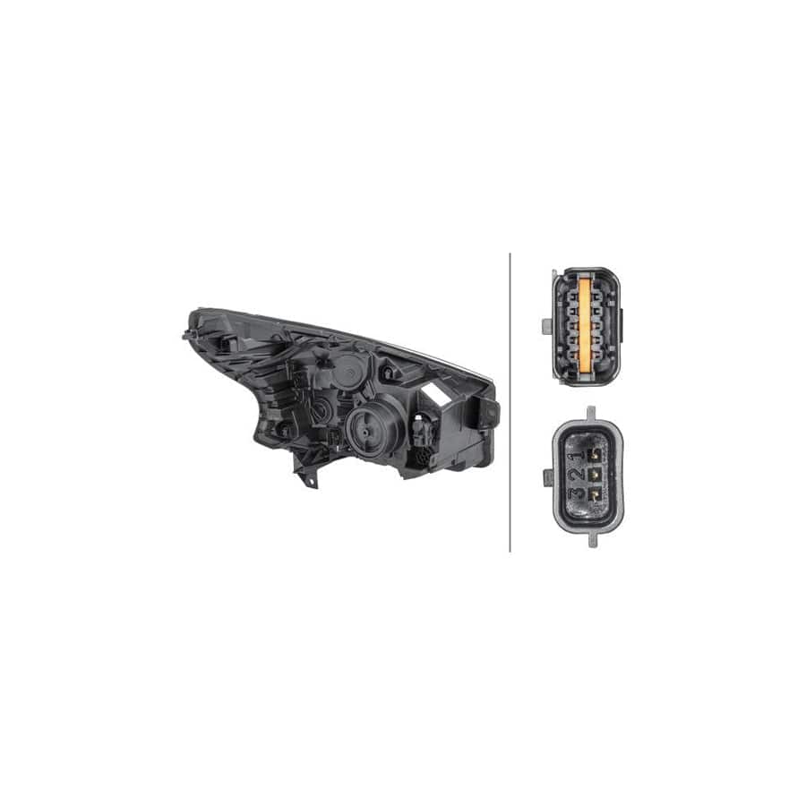 Hella 1EE 011 565-151 Headlight For Opel Vivaro