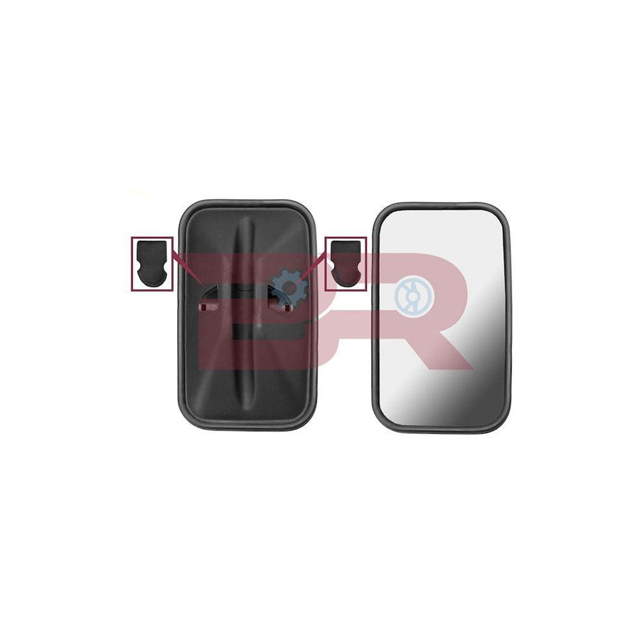 Botto Ricambi Brca4107 Outside Mirror, Driver Cab
