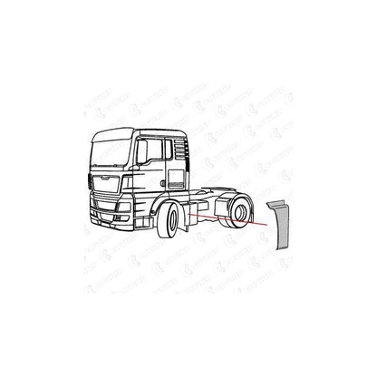 Covind Tgx/307 Fender Flare