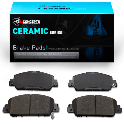 R1 Concepts R1 13-25 Honda Accord Coupe Front R1 Ceramic Brake Pads
