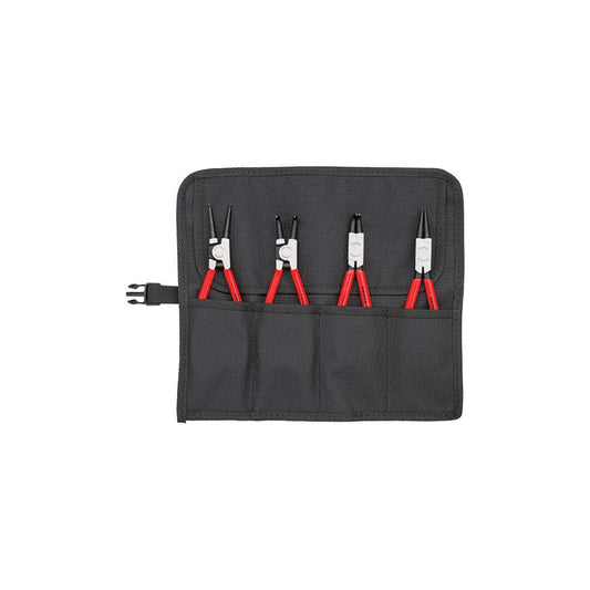 Knipex KPX001956 Circlip Pliers Set in Roll, 4 Piece