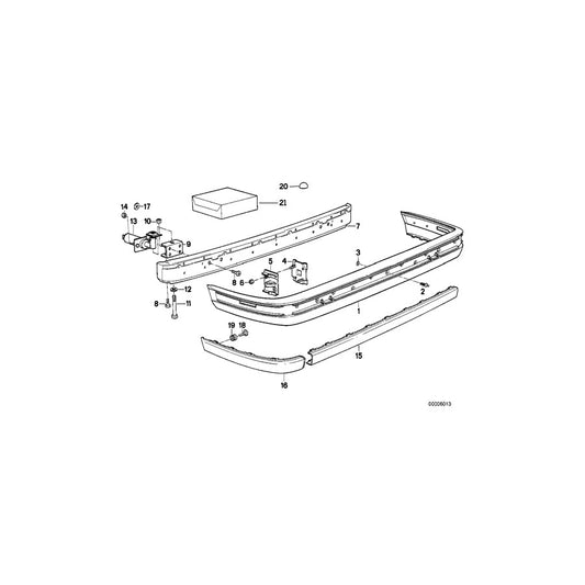 Genuine BMW 51121908404 E30 E32 Fit Bolt (Inc. 316) | ML Performance US Car Parts