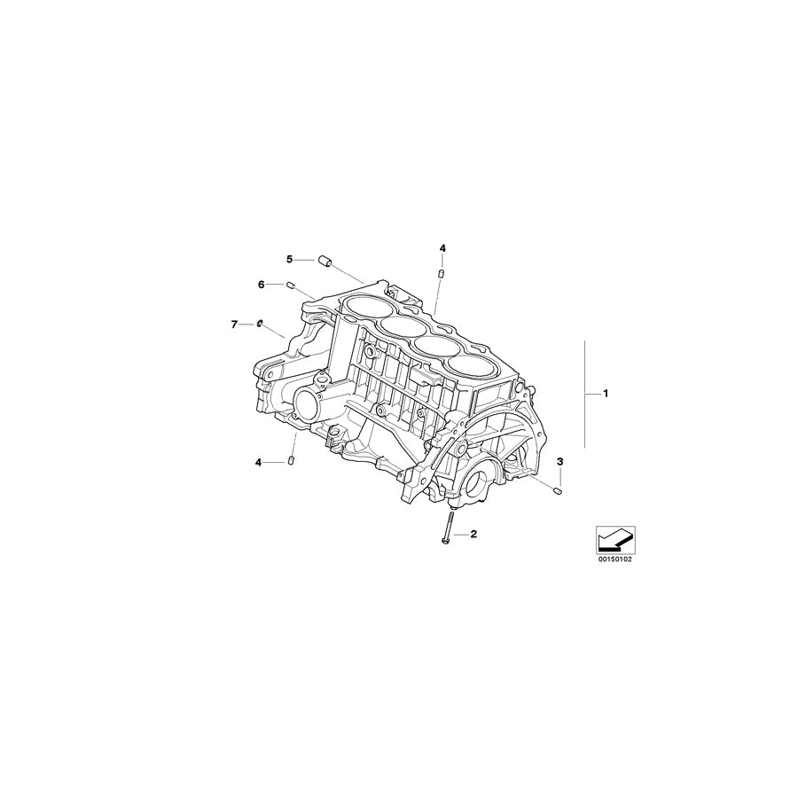 Genuine BMW 11427791058 R50 Oil Spraying Nozzle (Inc. One D) | ML Performance US Car Parts