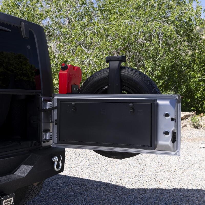 Tuffy Products Tuffy Jeep Wrangler Tailgate Lockbox W/Combo Lock