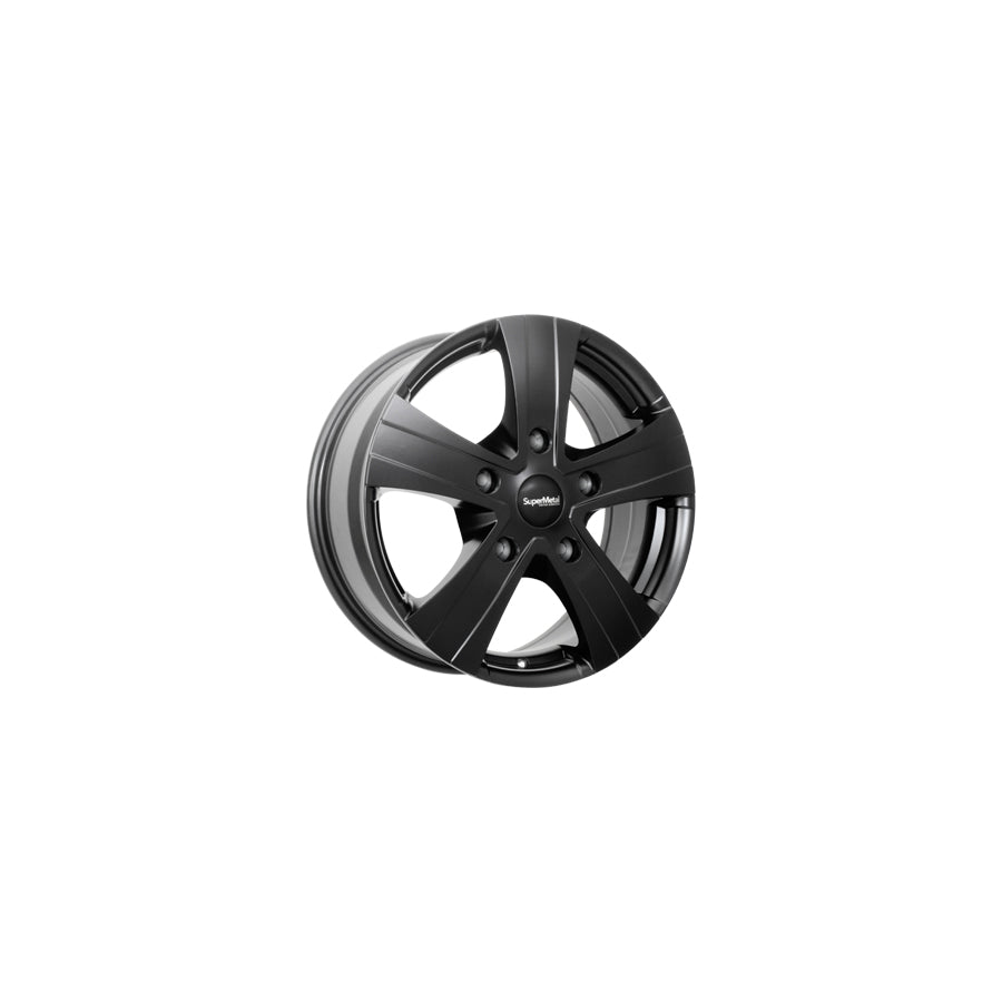 SuperMetal Hammer 6.5x17 ET65 42131 Matt Black Wheel