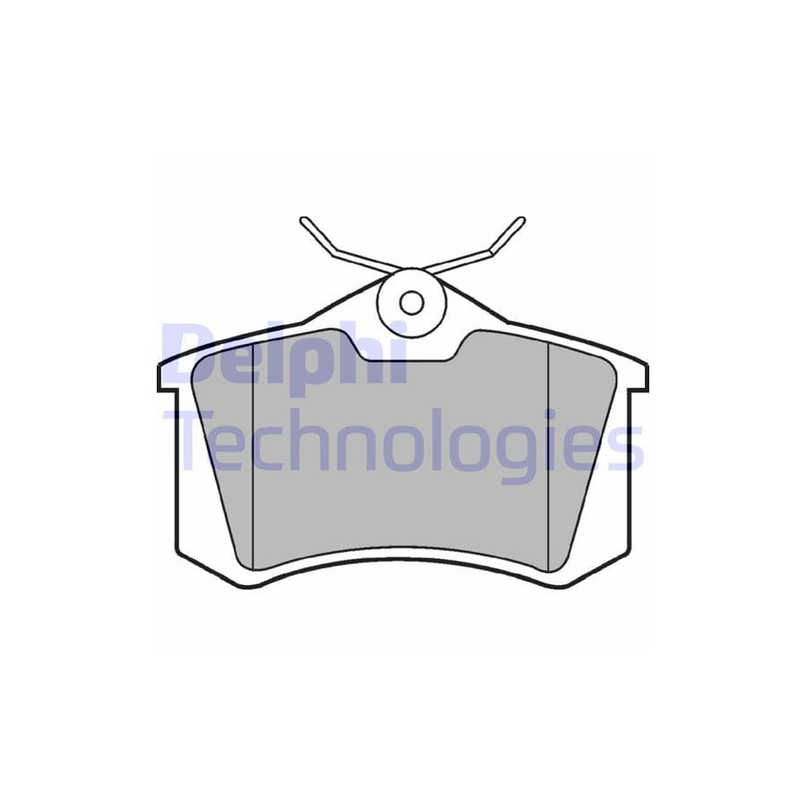 Delphi Lp2254 Brake Pad Set