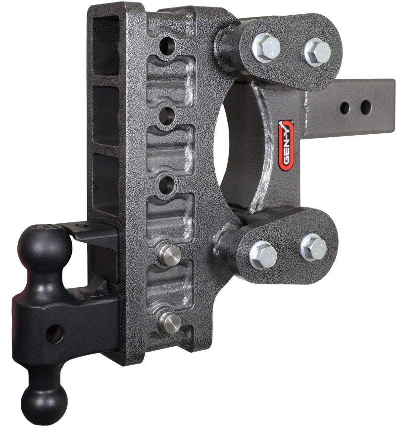 GEN-Y Hitch Gen-Y The Boss Torsion-Flex 3in Shank 9in Drop 32K Hitch w/GH-0161 Dual-Ball/GH-0162 Pintle Lock