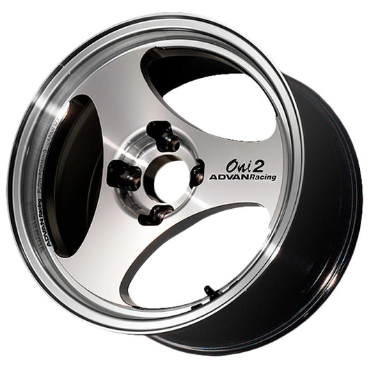 Advan ONI2 14x6.0 +38 4x100 Machining and Diamond Cut Wheel