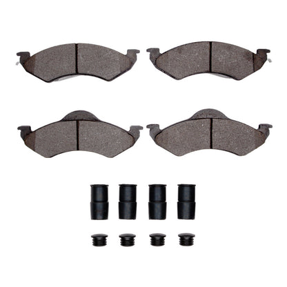 R1 Concepts R1 98-99 Dodge Dakota 4WD Front Super Duty Pads & Hardware Kit