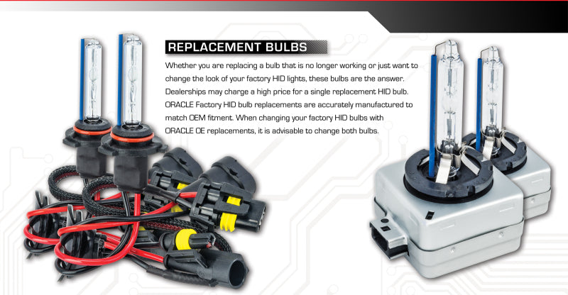 ORACLE Lighting Oracle H4 35W Canbus Xenon HID Kit - 10000K