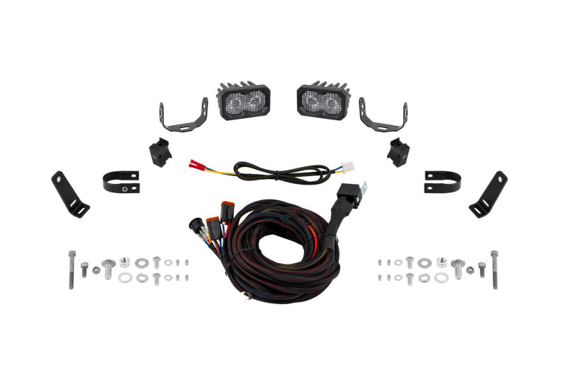 Diode Dynamics Stage Series 1 1/4 In Roll Bar Reverse Light Kit SSC2 Pro (Pair)