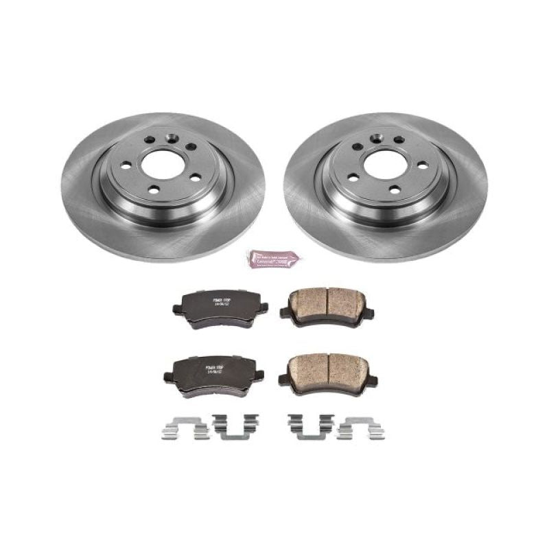 PowerStop Power Stop 11-18 Volvo S60 Rear Autospecialty Brake Kit