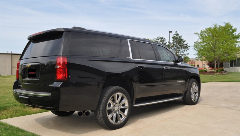 CORSA Performance Corsa 2015-2020 GMC Yukon XL 1500 5.3L V8 3in Cat-Back Single Side Exit Twin 4in Polished Tips