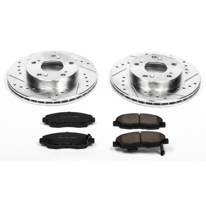 PowerStop Power Stop 06-11 Honda Civic Front Z23 Evolution Sport Brake Kit