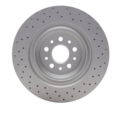 DFC 14-22 Maserati Quattroporte Rear Drilled GeoSPEC Coated Rotor