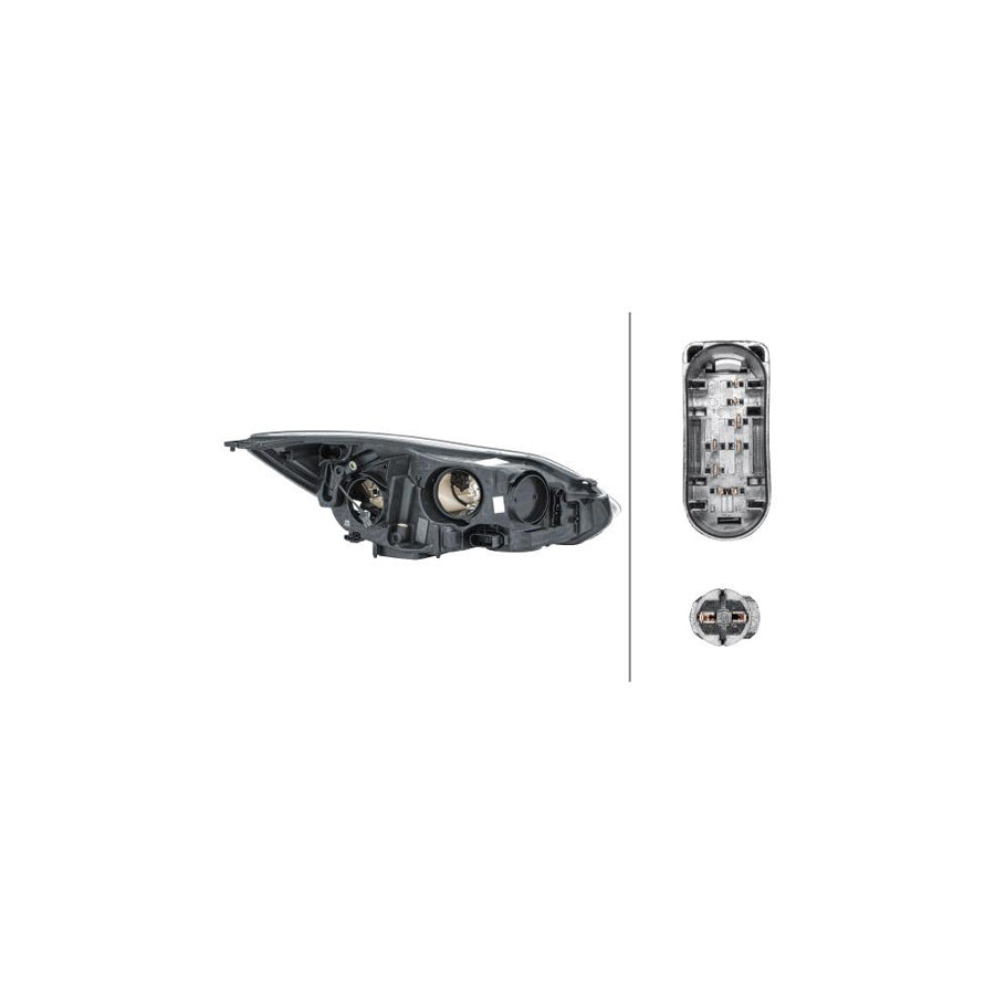 Hella 1LA 354 994-071 Headlight For Ford Focus