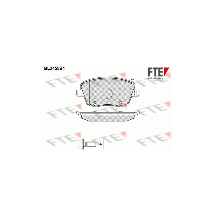 FTE 9010744 Brake Pad Set