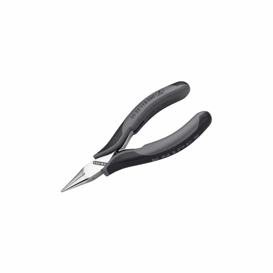 Knipex KPX3522ESD ESD Electronics Half Round Pliers 115mm