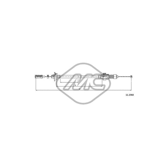 Metalcaucho 80900 Throttle Cable