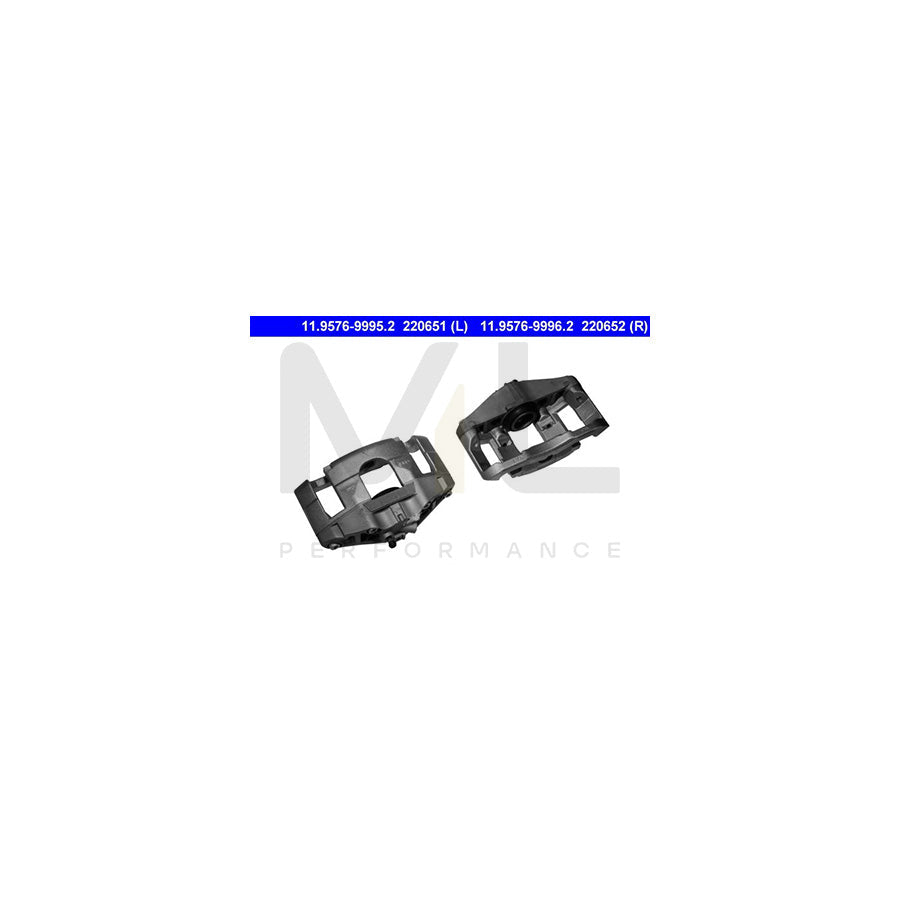 ATE 11.9576-9995.2 Brake Caliper without holder